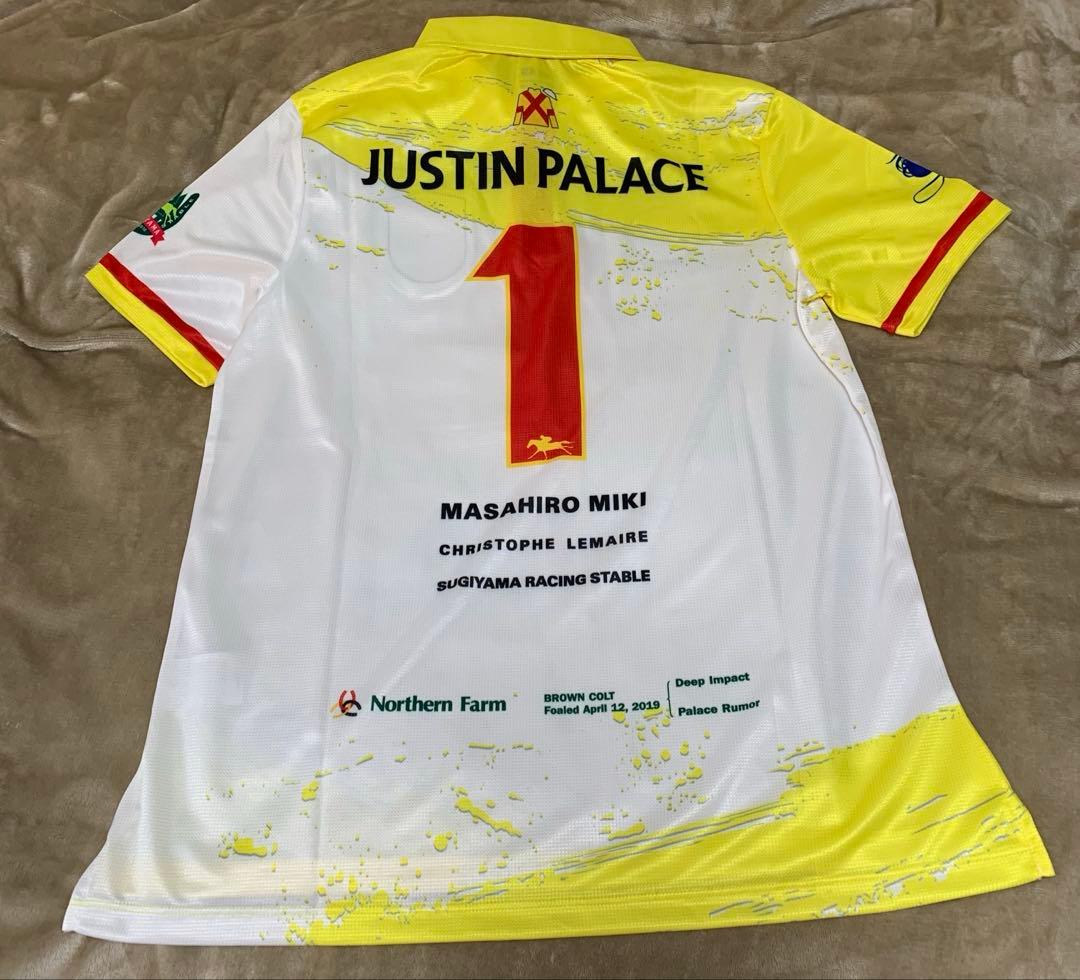 【超レア・新品】Justin Palace 2023 天皇賞ポロシャツ Lサイズ