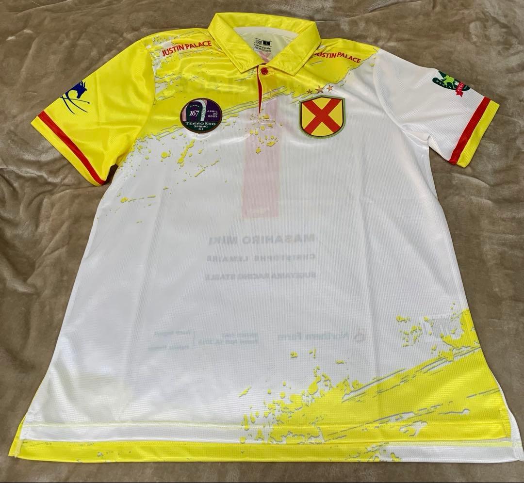 【超レア・新品】Justin Palace 2023 天皇賞ポロシャツ Lサイズ
