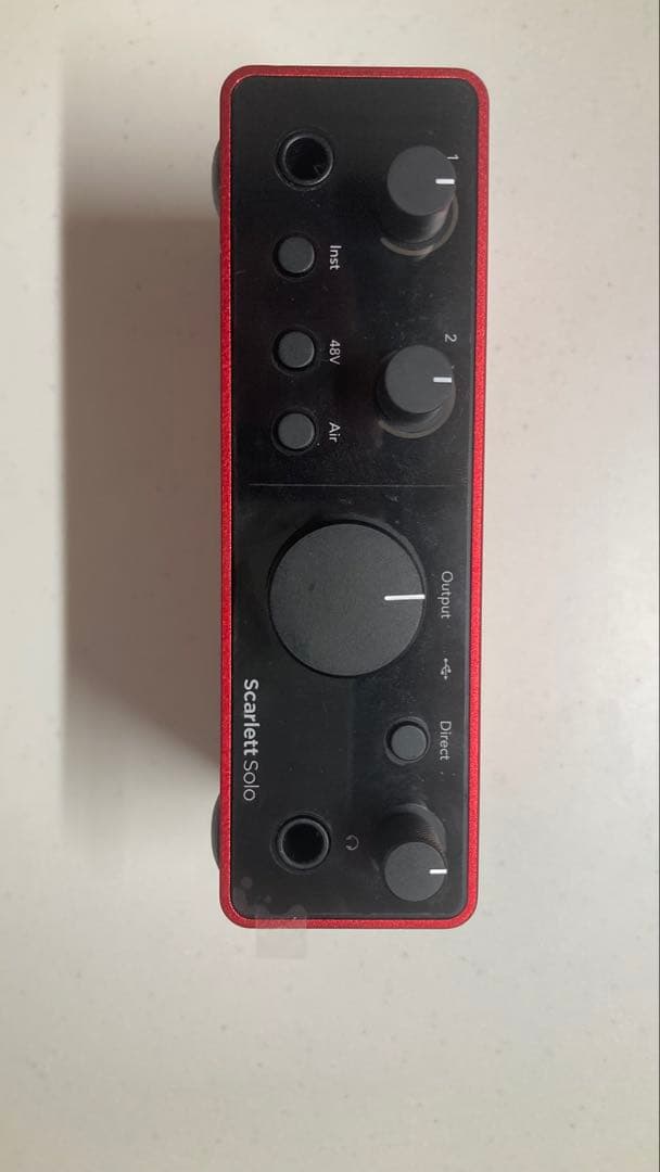 DTM・DAW Focusrite Scarlett Solo gen4