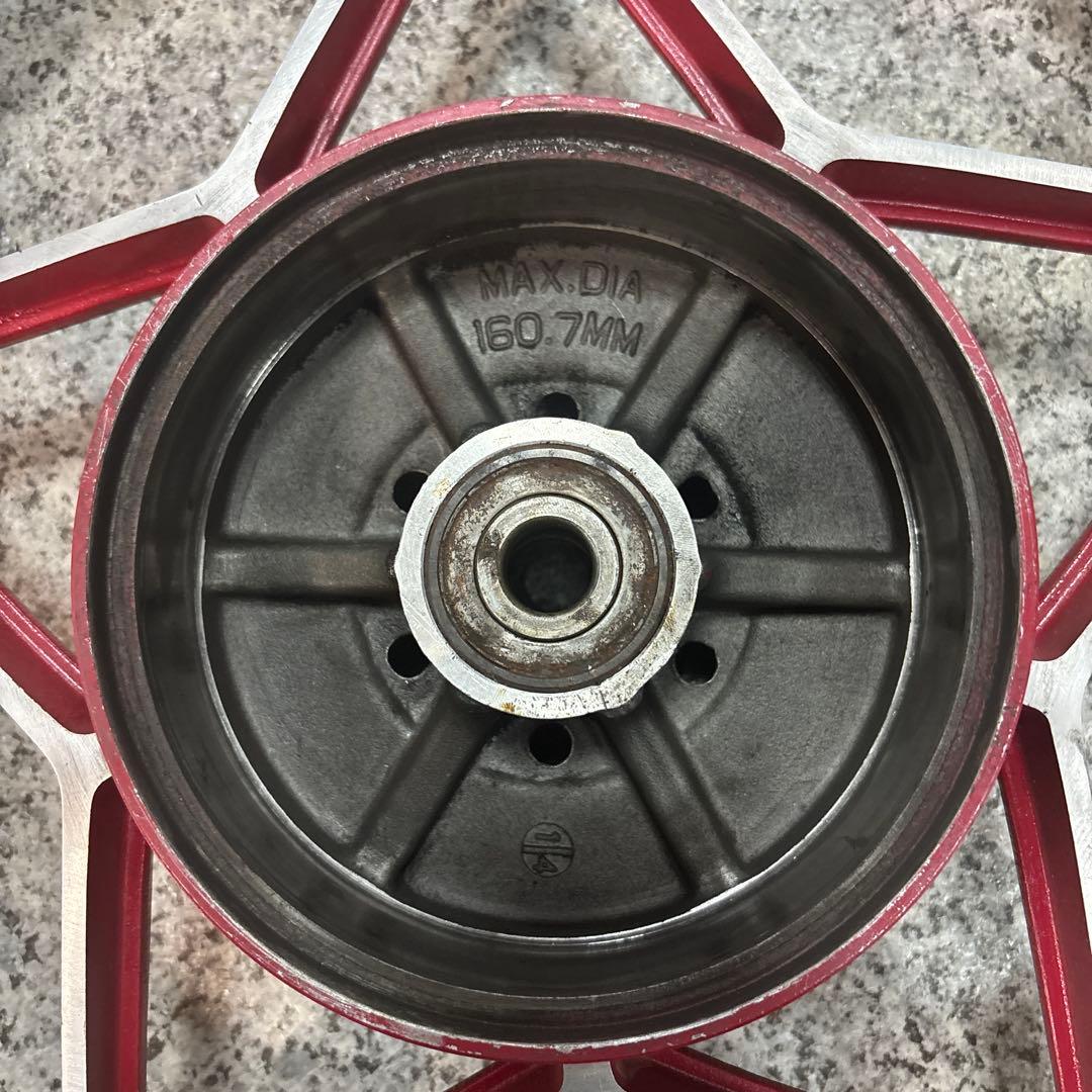 s　GS400 リアホイール　18インチ　赤