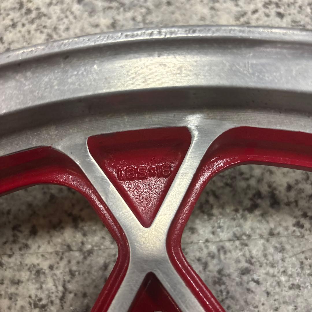 s　GS400 リアホイール　18インチ　赤