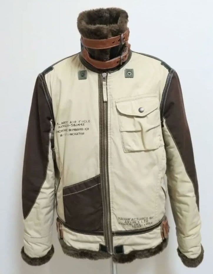 美品【AVIREX】B-3☆フライトジャケット★アヴィレックス★ミリタリー☆Ｍ