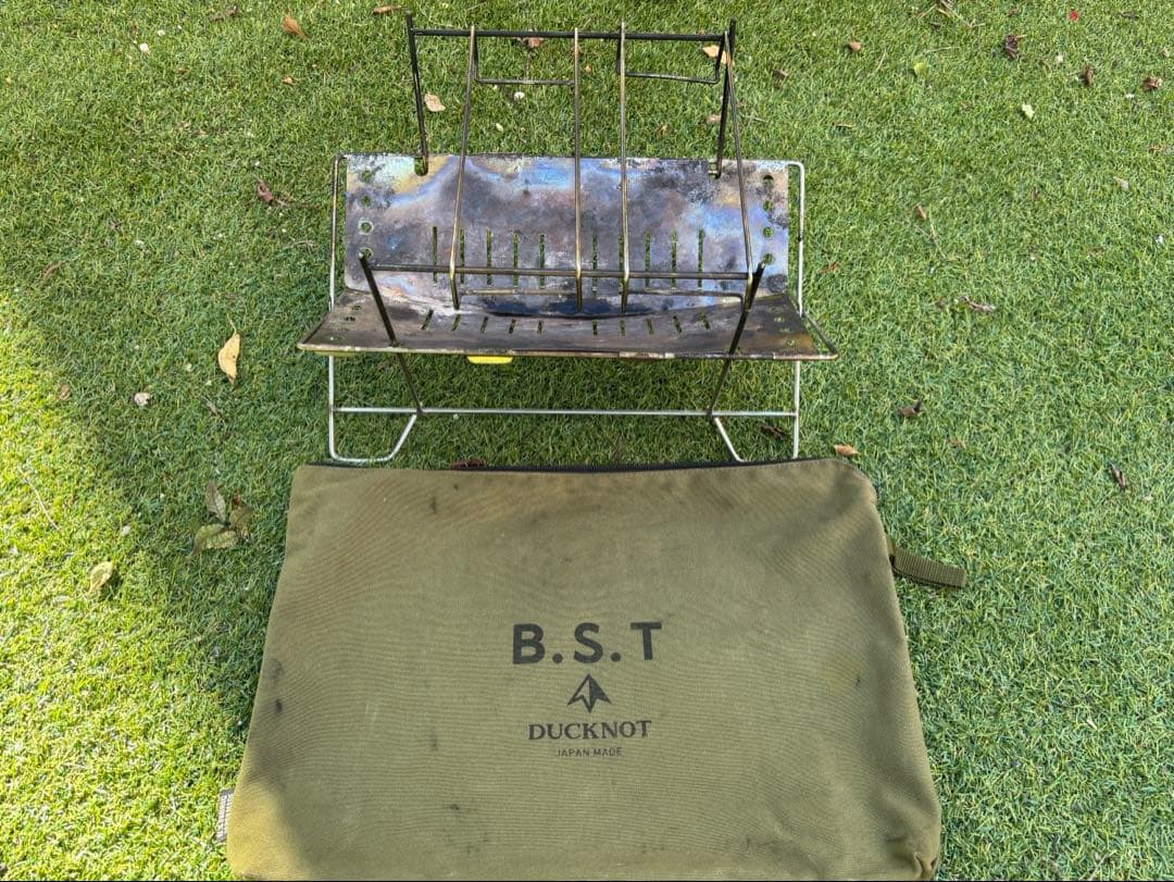 DICKNOT ダックノット 焚き火台 収納ケース付き 専用五徳付き