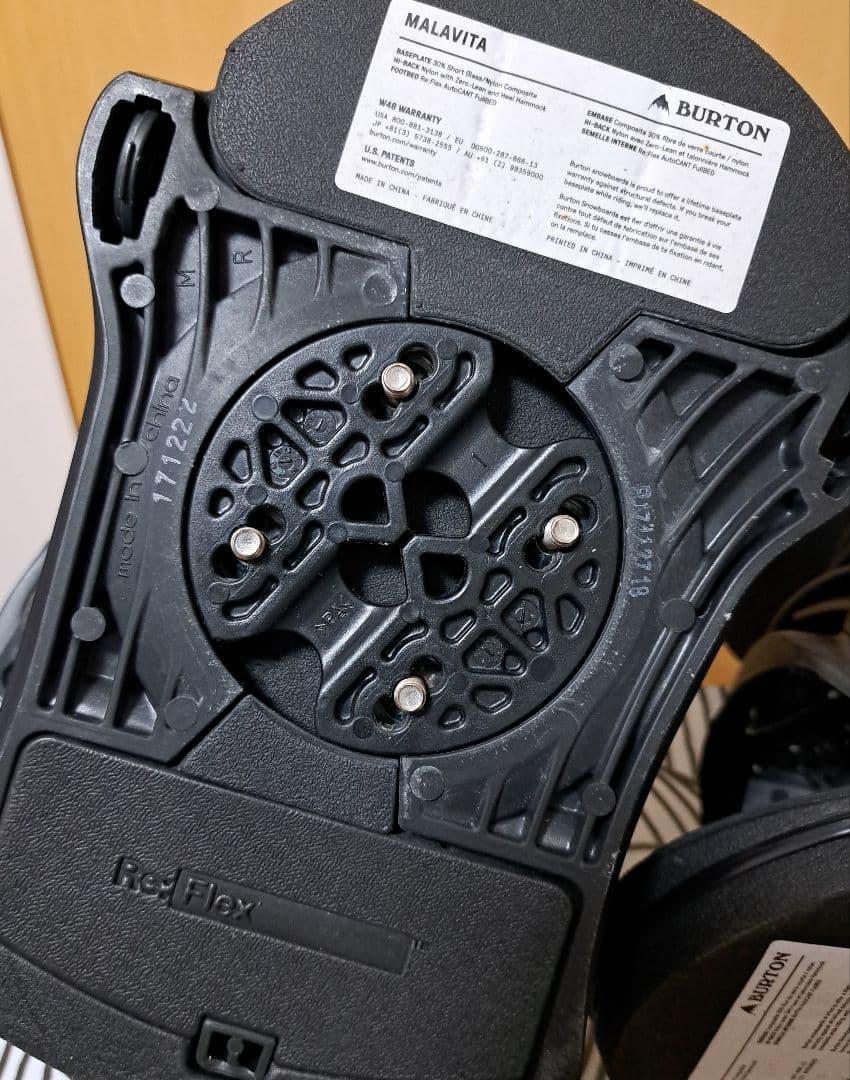 バートンスノーボード ビンディング Mサイズ