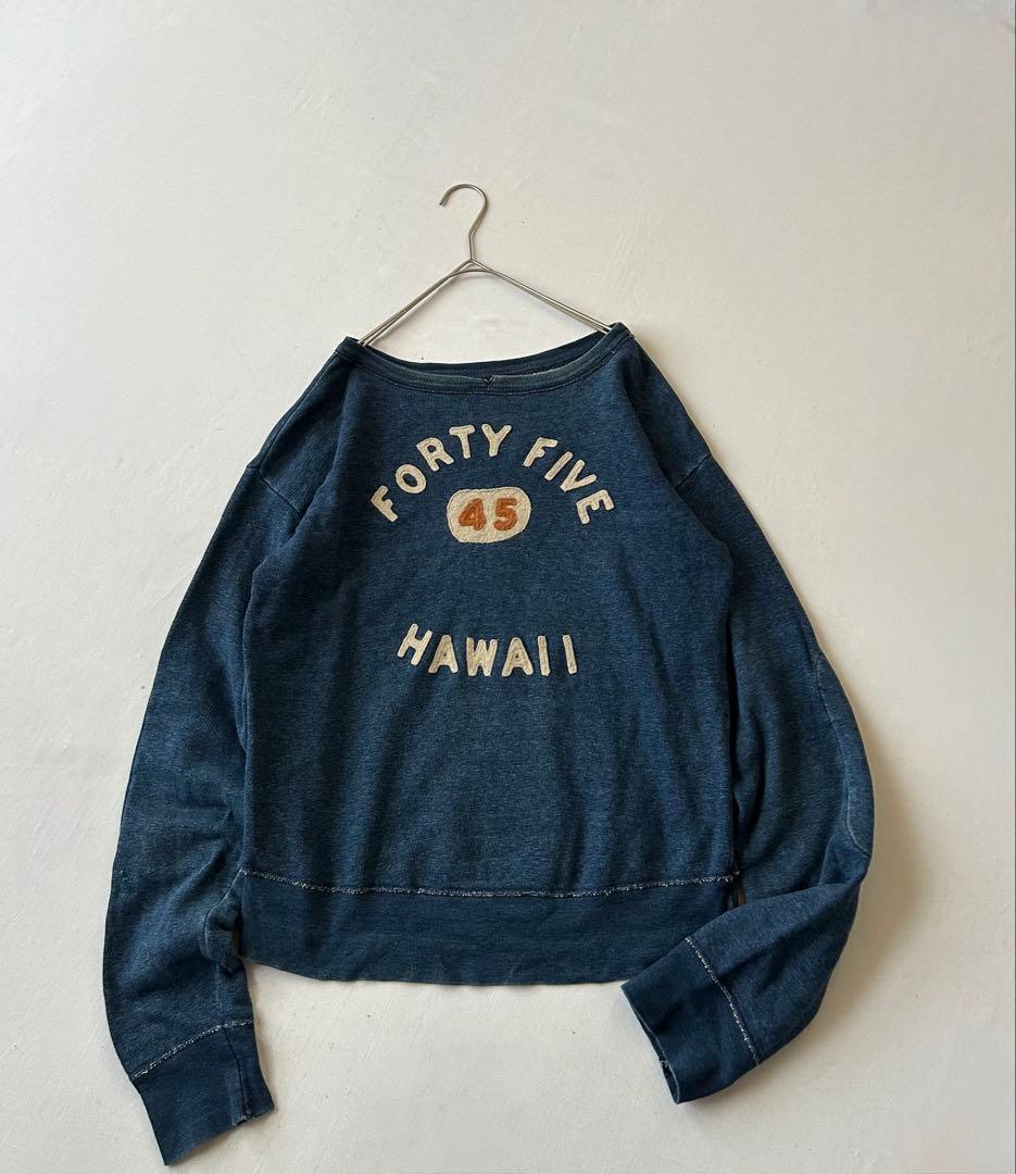 45rpm インディゴスウェット