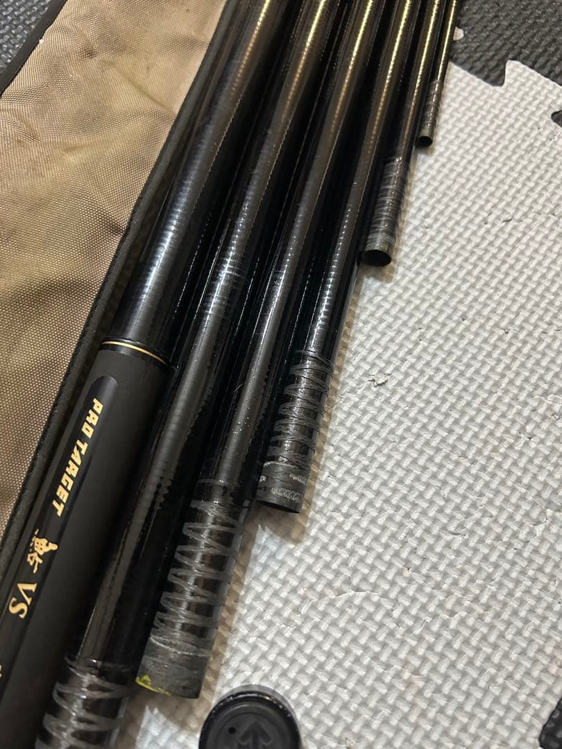 RYOBI リョービ カーボンロッド プロターゲット　鮎VS 中硬硬　90-76