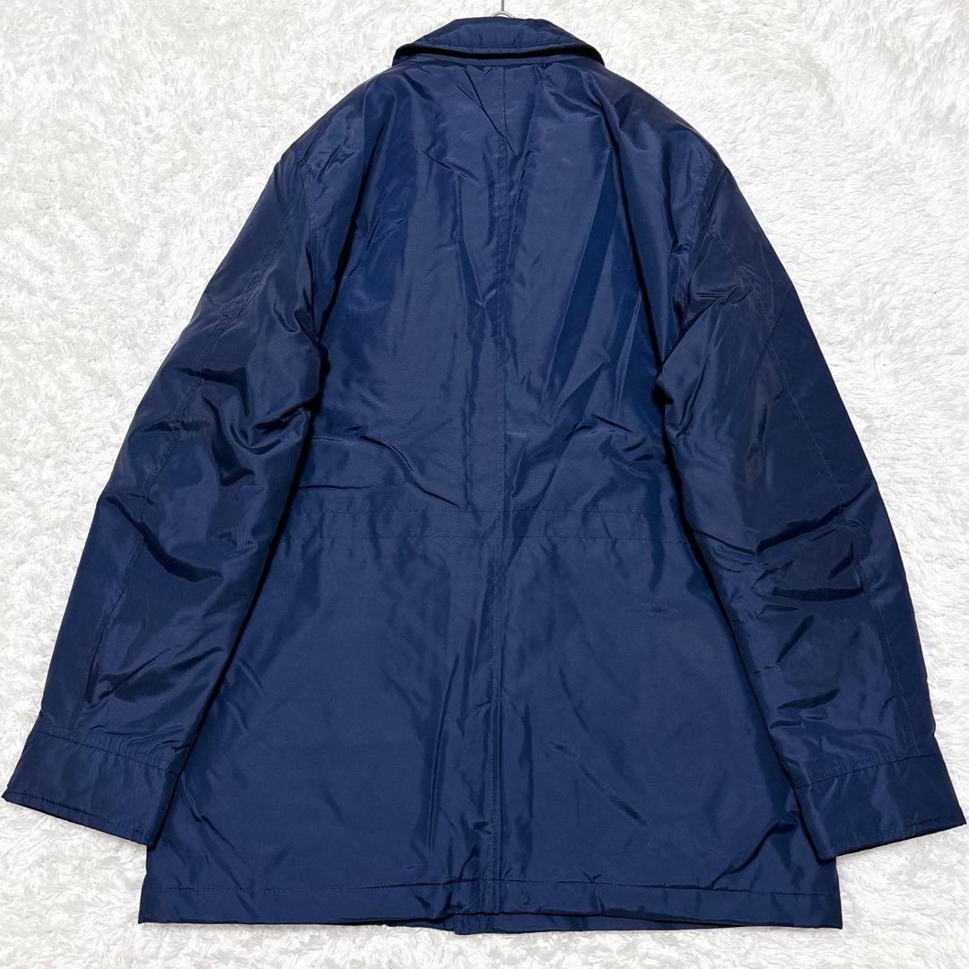 極美品✨ブルックスブラザーズ サファリジャケット ナイロンコート ネイビー L
