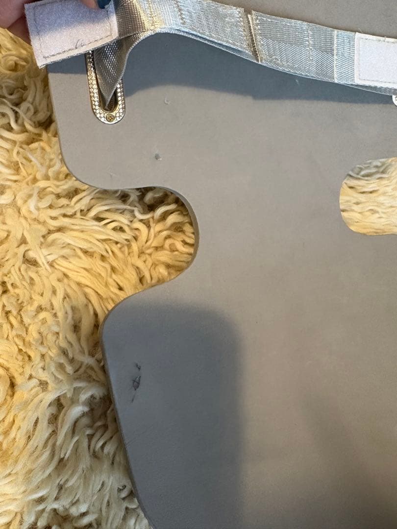 難あり新品未使用 多機能子供乗れるスーツケース　40リットル　白