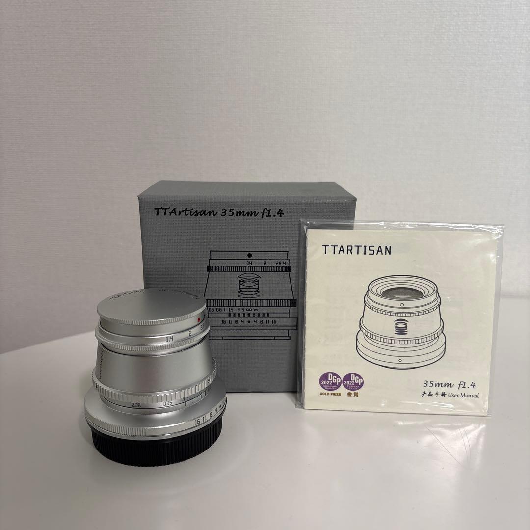 「美品」TTArtisan 35mm f1.4 Lマウント APS-C
