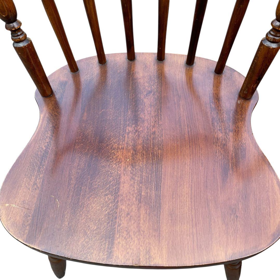 2脚セット　飛騨産業 ヒダ·ダイネット 木製 ダイニングチェア ヴィンテージ