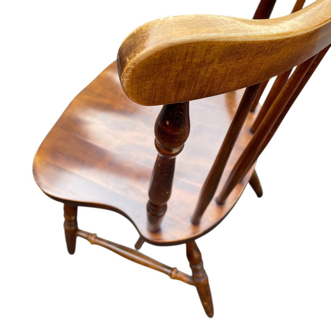 2脚セット　飛騨産業 ヒダ·ダイネット 木製 ダイニングチェア ヴィンテージ