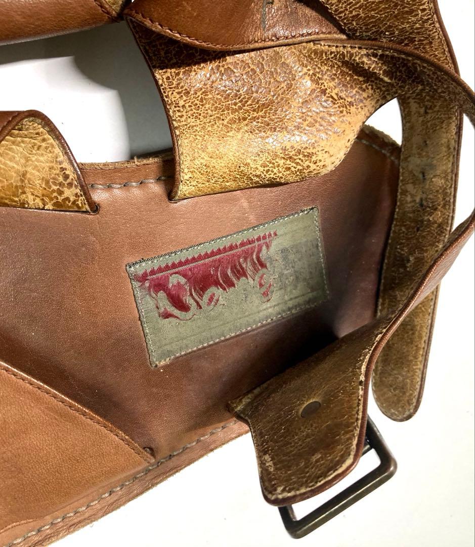 Christopher nemeth 90s ネメス本人期 レザーサンダル