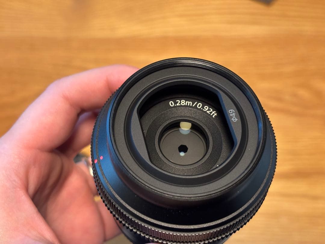 ほぼ新品/SONY FE 40mm F2.5 G レンズ