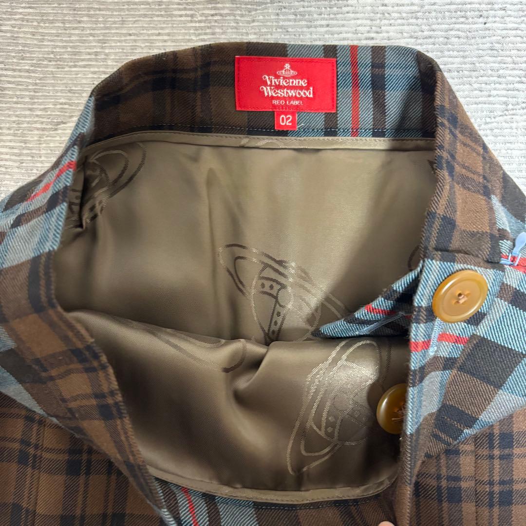 vivienne westwood チェックスカート