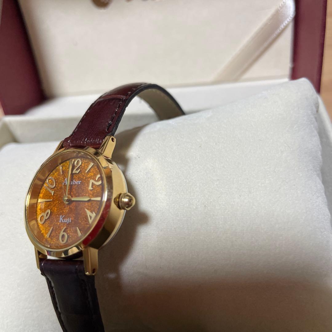 久慈琥珀　アンバーウォッチ　Amber 腕時計