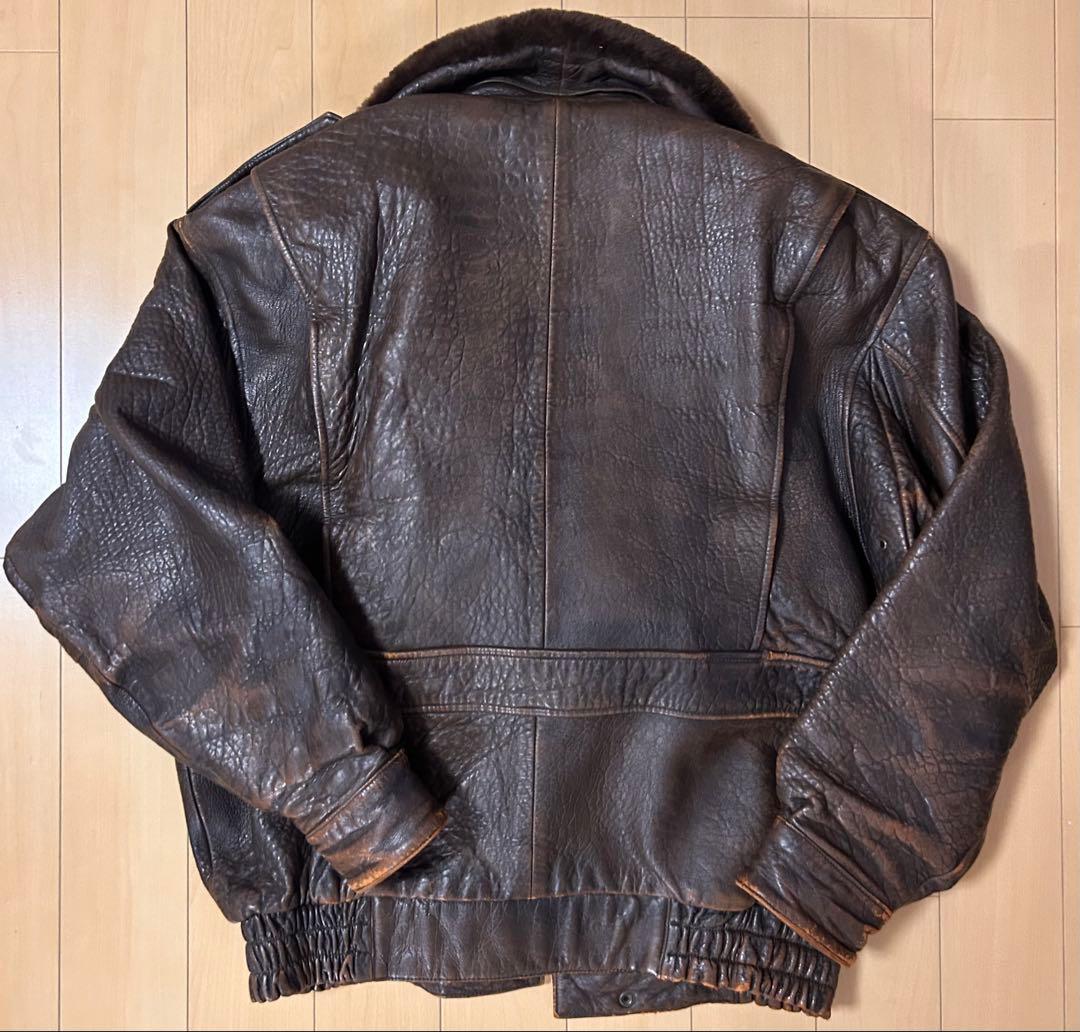 URBAN HILLS ダークブラウン G-1フライトジャケット