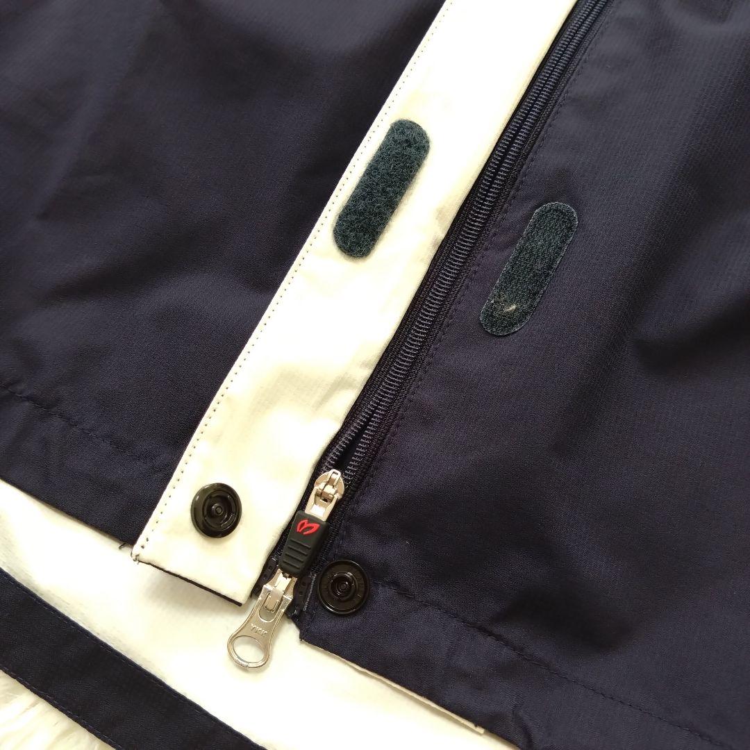 美品 マスターバニー レインウェア セットアップ 2way ゴルフ ネイビー S