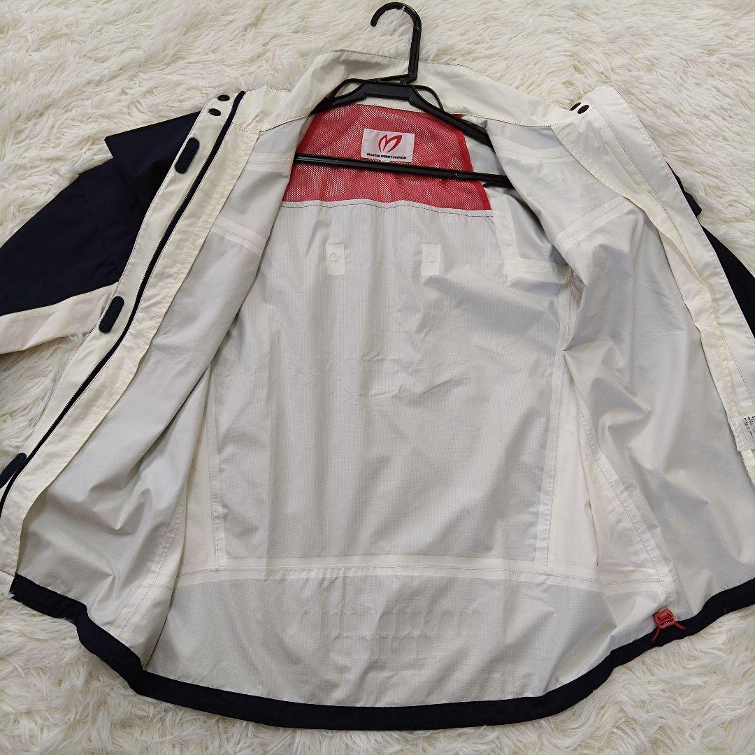 美品 マスターバニー レインウェア セットアップ 2way ゴルフ ネイビー S