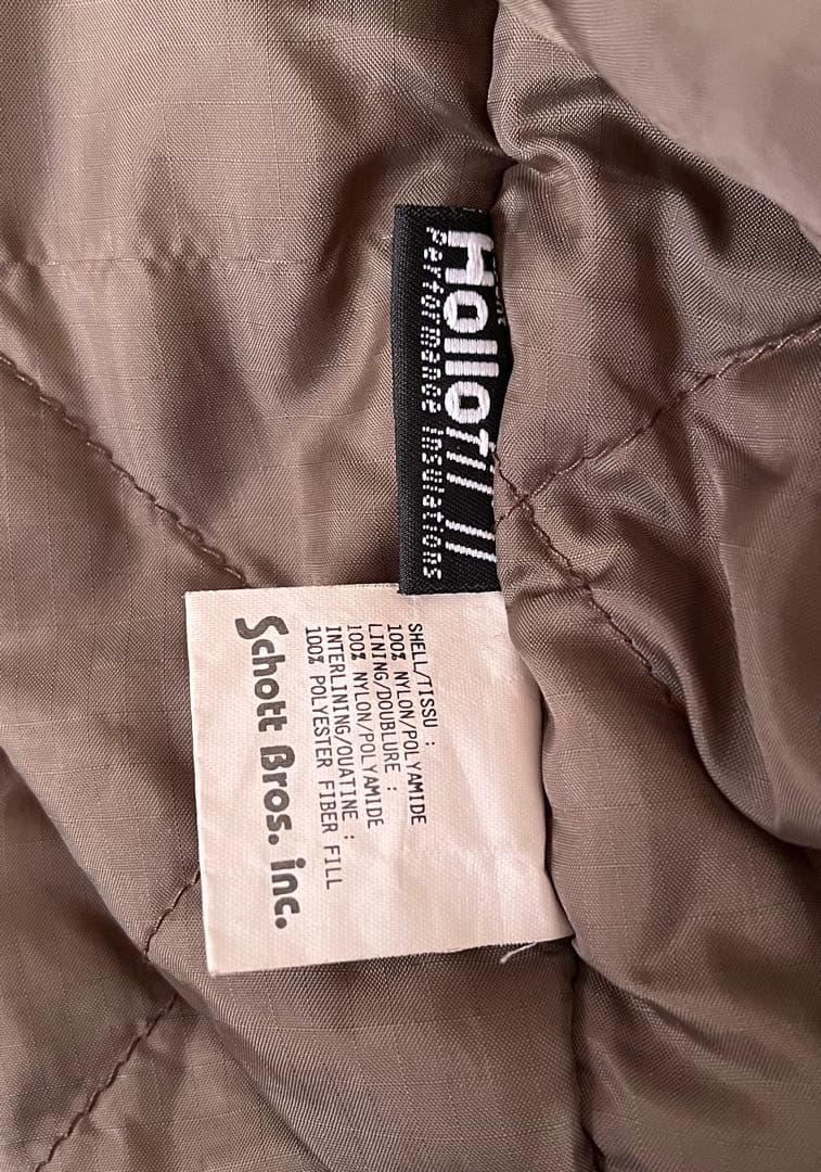 90s Schott CWU-R フライトジャケット ブラウン 希少