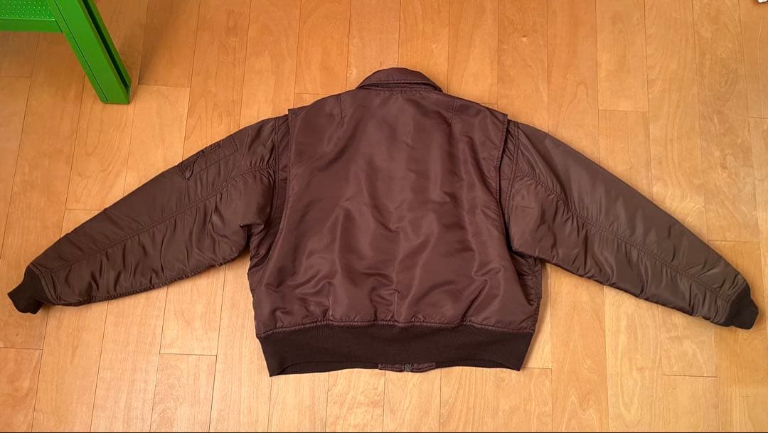 90s Schott CWU-R フライトジャケット ブラウン 希少