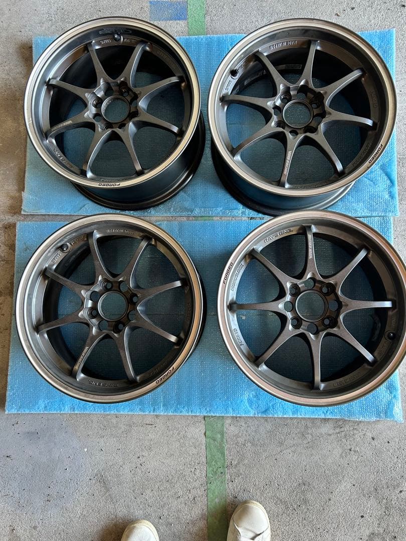 ce28 クラブレーサー　15インチ 7J PCD100 4 ＋38 美品