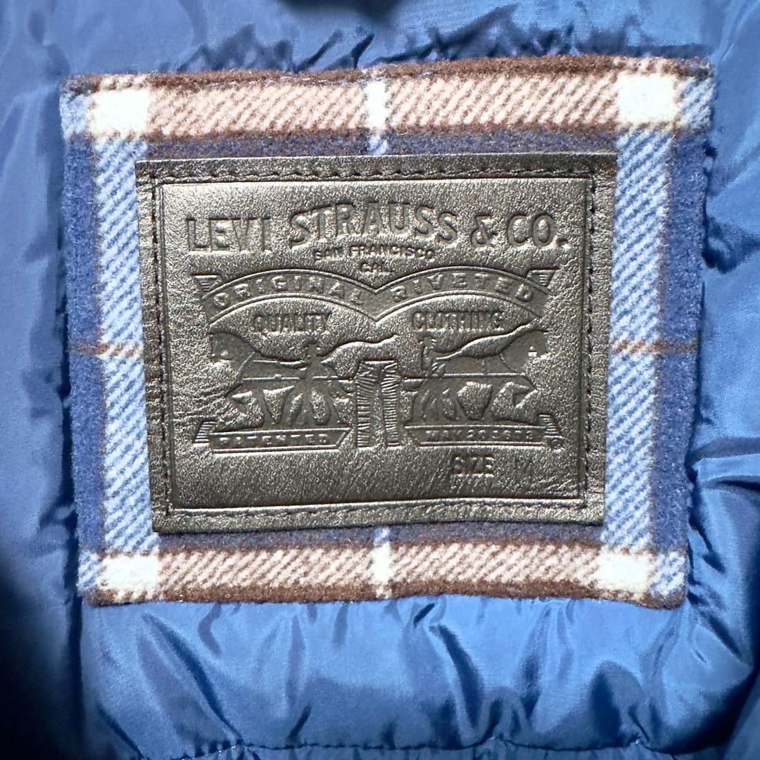 まーちゃん様【新品タグ付】リーバイス デニム 切替 チェック 中綿ジャケット