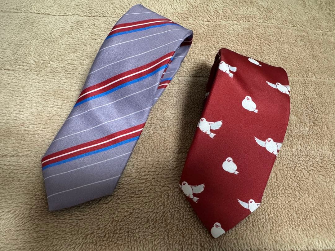 しぐれうい　ネクタイ　衣装・文鳥デザイン