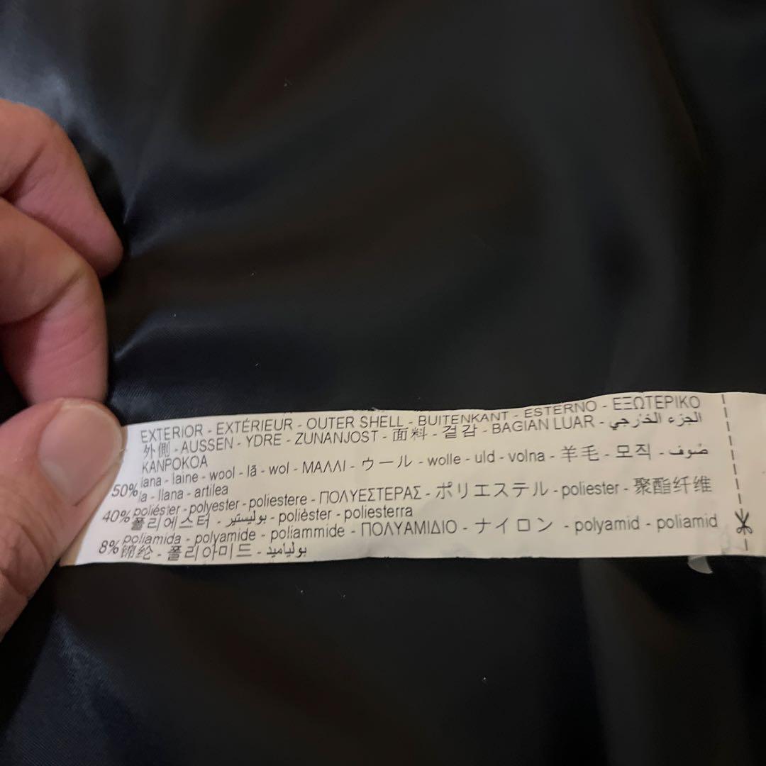 【極美品】ZARA ナポレオンコート Pコート 金ボタン ネイビー Lサイズ相当