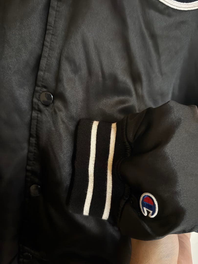 【M】Supreme/Champion®Hooded Satin Jacket