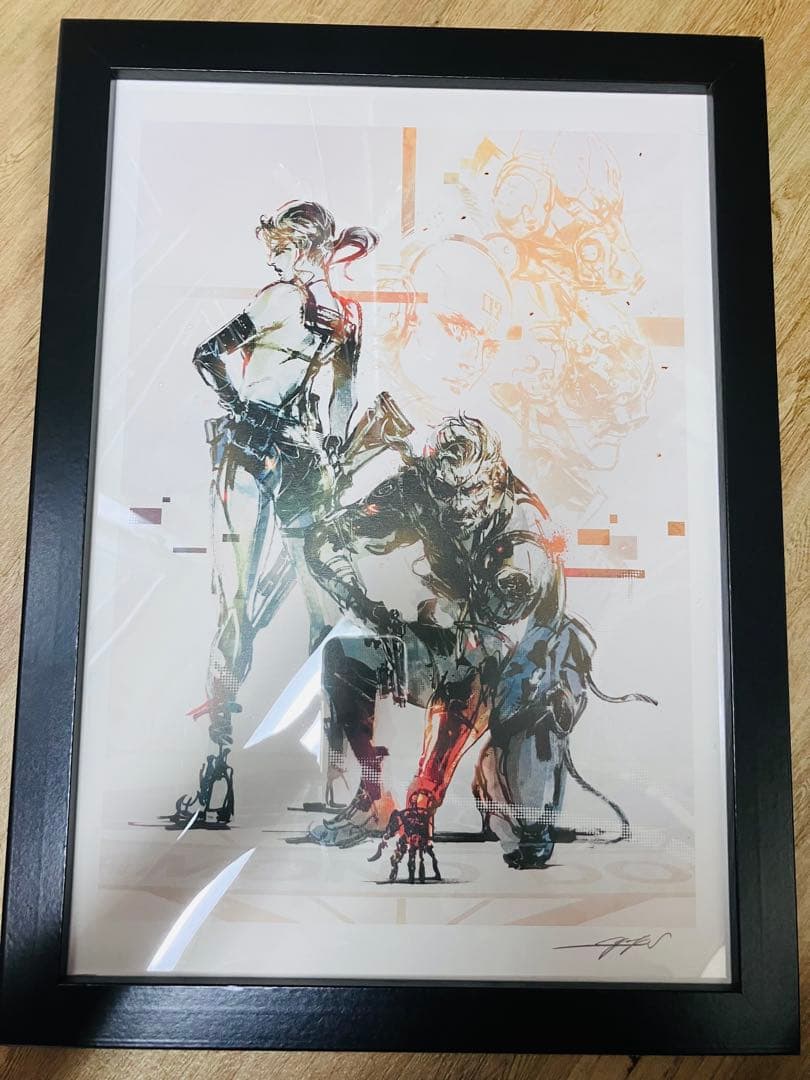 メタルギアソリッド5 ファントムペイン一番くじラストワン賞 描き下ろし複製原画