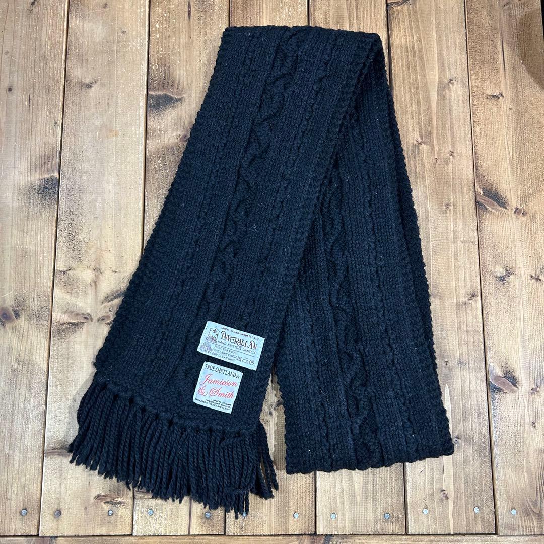 INVERALLAN Jamieson&Smith フィッシャーマン マフラー