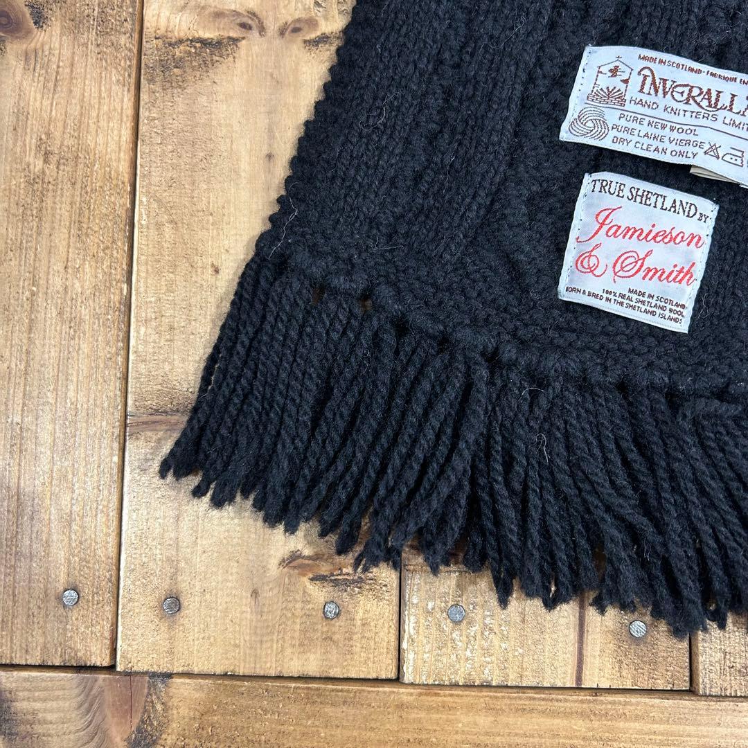 INVERALLAN Jamieson&Smith フィッシャーマン マフラー