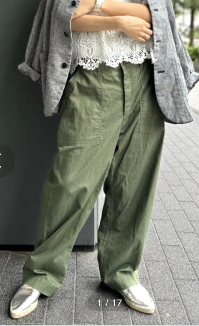 journal standard luxe CLサージ ベイカーパンツ