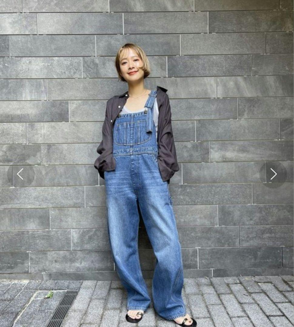 Spick & Span Shiori's デニムサロペット