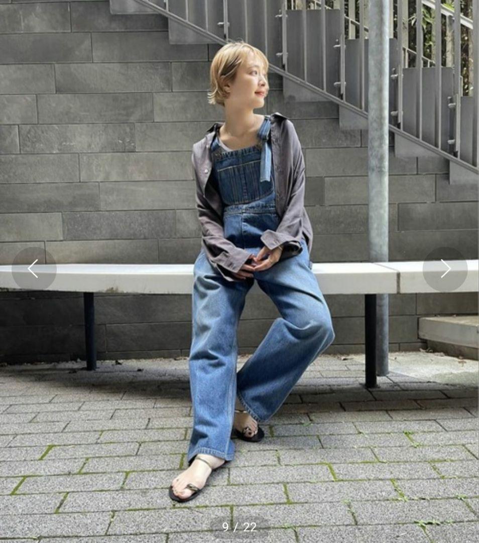 Spick & Span Shiori's デニムサロペット