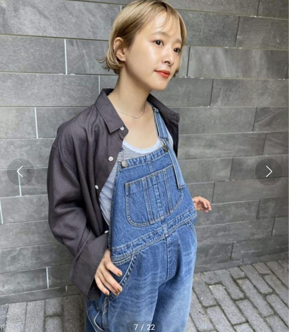 Spick & Span Shiori's デニムサロペット