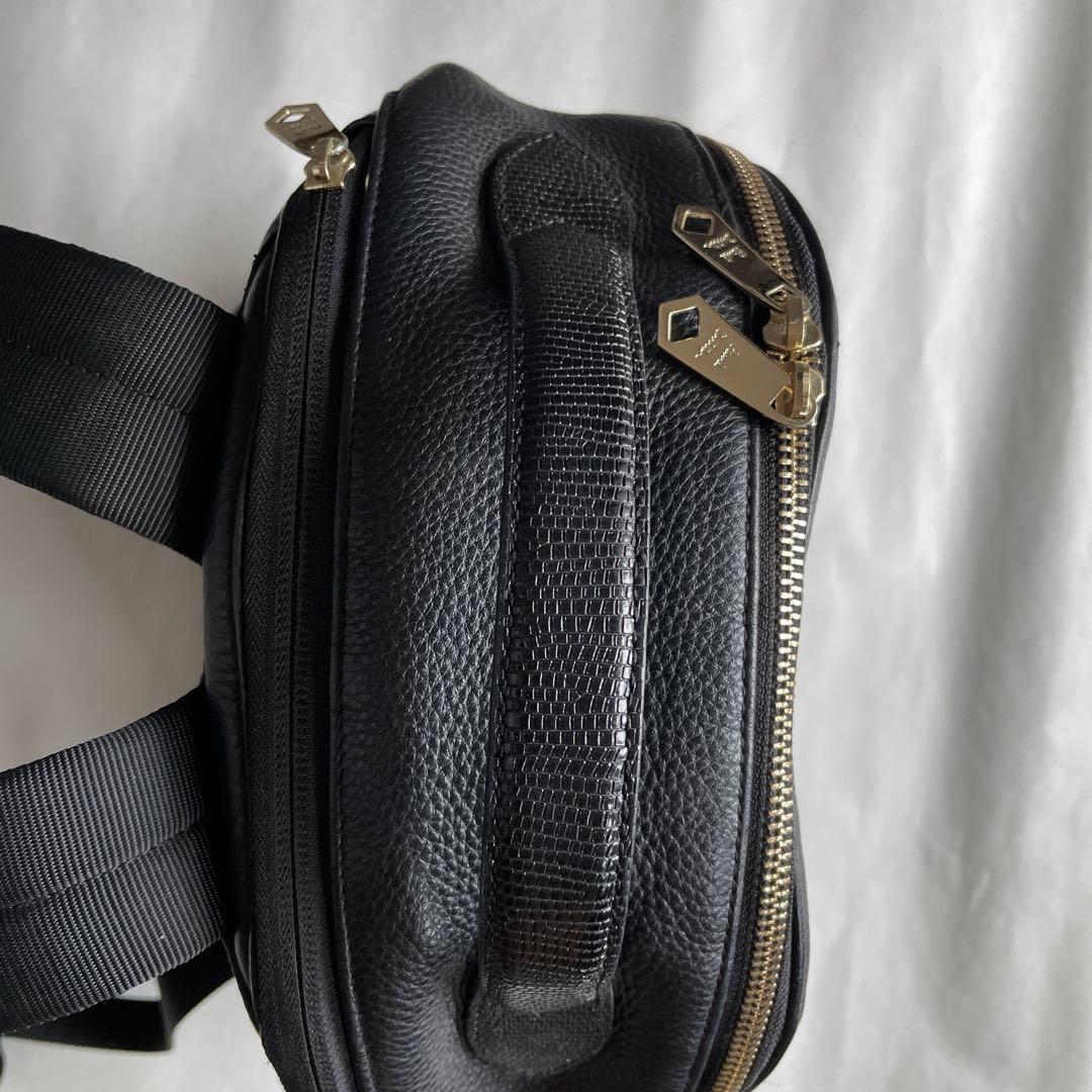 Paul Smithブラックレザーリュック