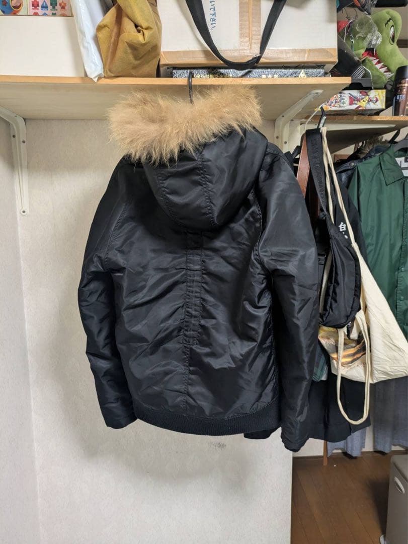 Schott n2b ブラック フライトジャケット XL