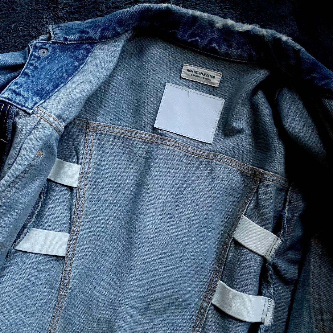 チビジュRon Herman DENIM ロンハーマンデニムブロークン デ