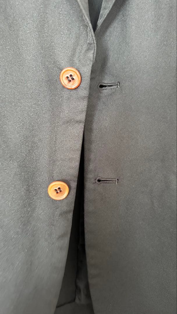 コムデギャルソンオムプリュス 定番 エステル縮絨 2ボタンジャケット ポリ縮