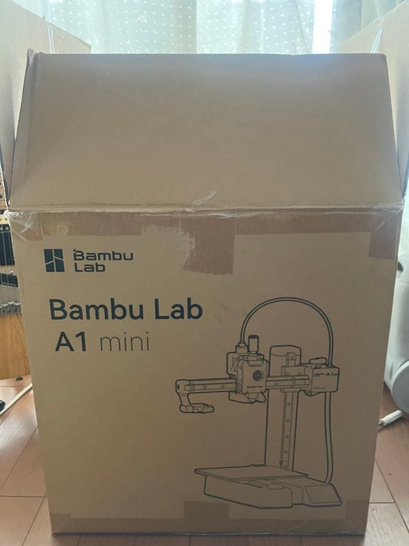 【未使用】Bambu Lab A1 mini 3Dプリンタ+1.75mm 1kg