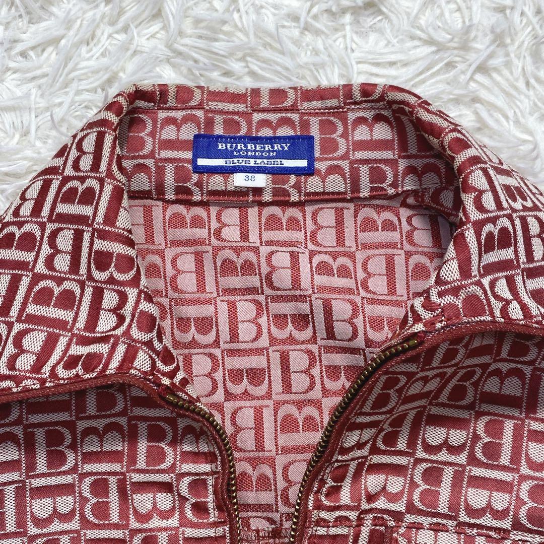 希少古着【38】バーバリー ロンドンブルーレーベル デニムジャケット　薄手そ