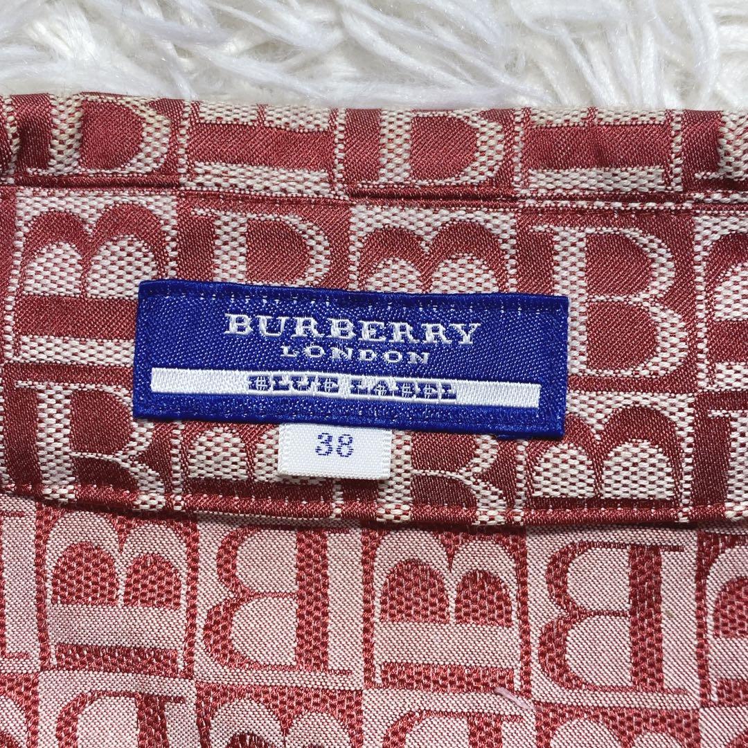 希少古着【38】バーバリー ロンドンブルーレーベル デニムジャケット　薄手そ