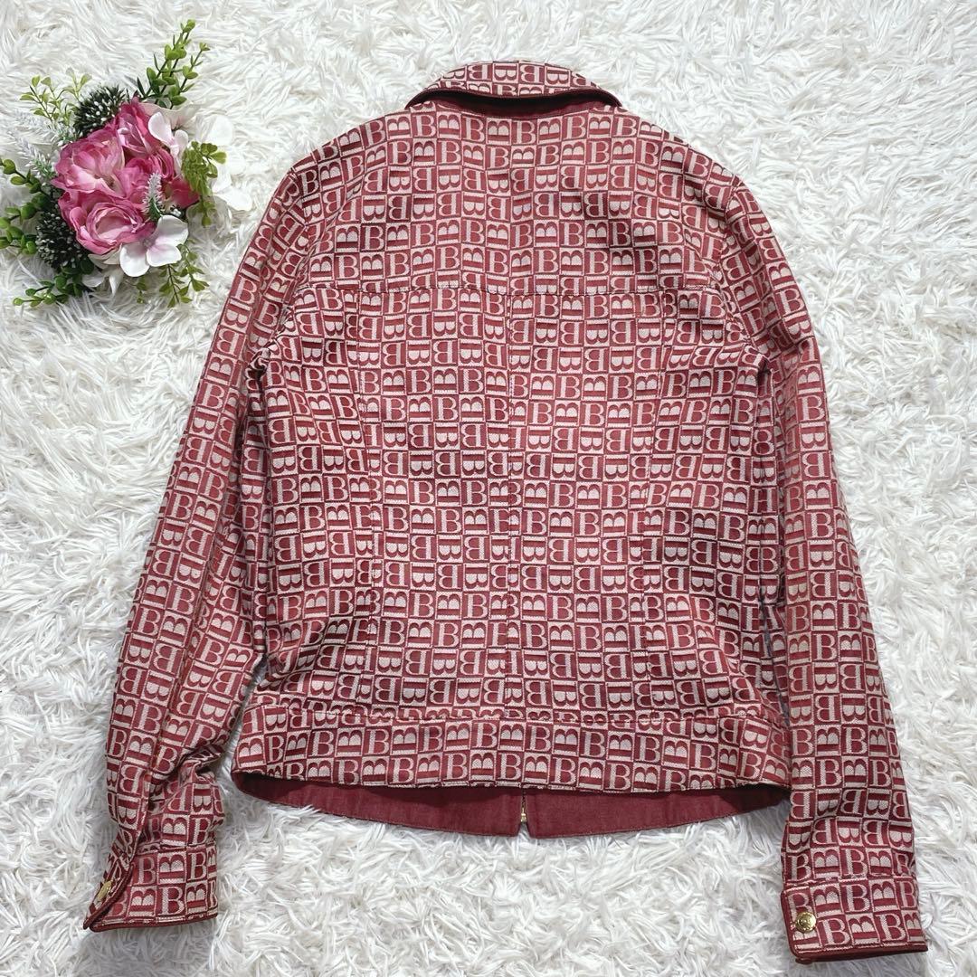 希少古着【38】バーバリー ロンドンブルーレーベル デニムジャケット　薄手そ