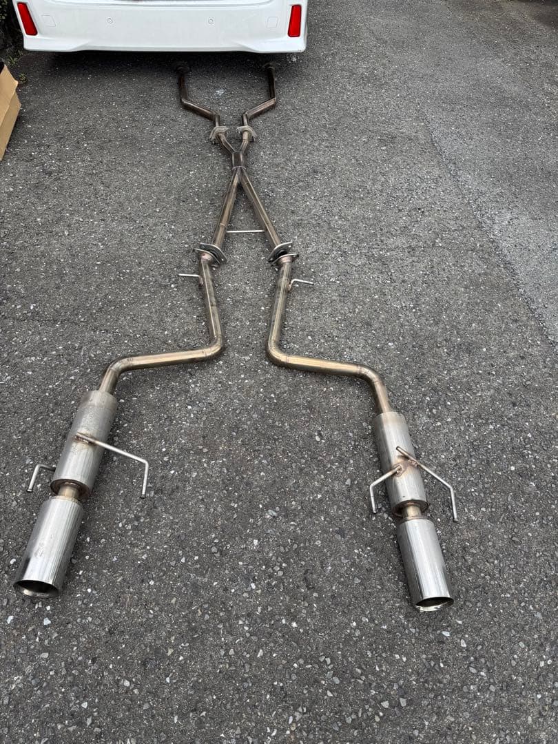 GRL12 レクサスGS350Fスポーツ ワンオフマフラーフルセット