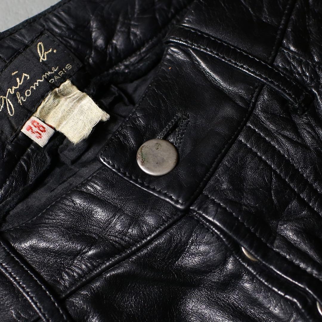 初期◎ 90s~ agnes b. Vintage Leather Pants