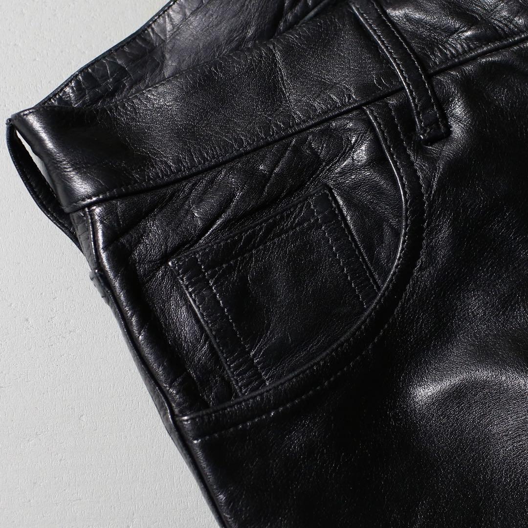 初期◎ 90s~ agnes b. Vintage Leather Pants