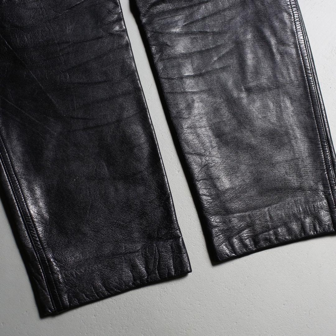 初期◎ 90s~ agnes b. Vintage Leather Pants