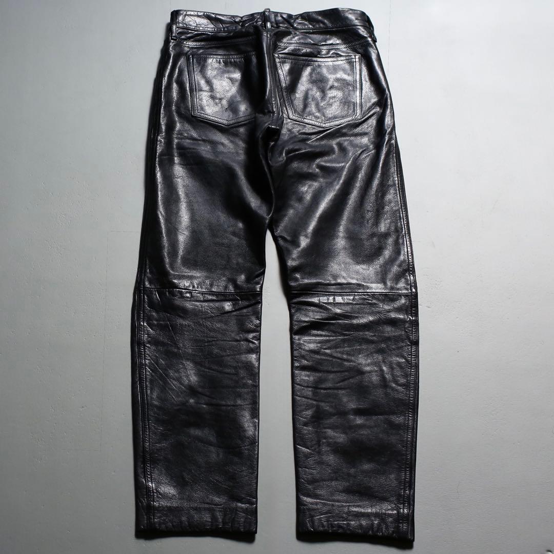 初期◎ 90s~ agnes b. Vintage Leather Pants