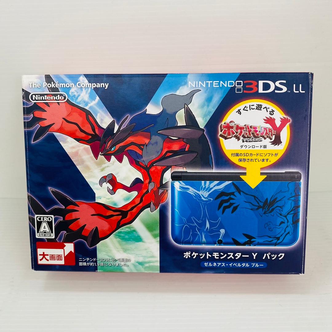 ★未使用★極美品ニンテンドー3DS LLポケットモンスターYゼルネアスイベルタル